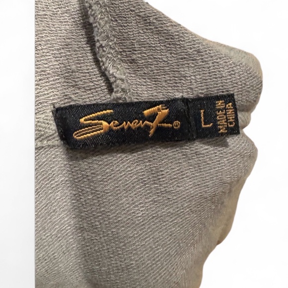 Seven7 Zip-Up Hoodie – Gray – Size L - Picture 6 of 8